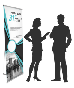 Spring Back Banner Stands