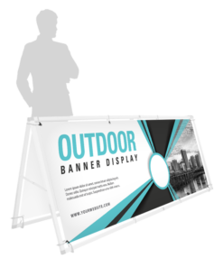 outdoor banner display