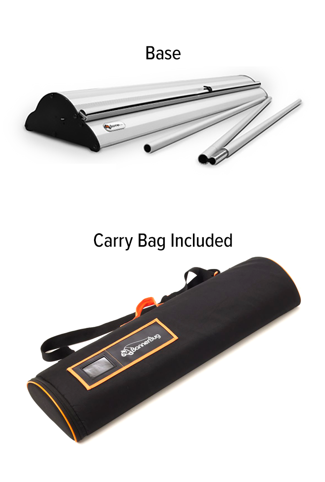 banner base and carry bag