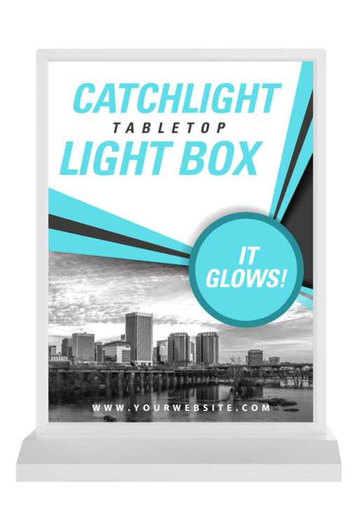 light up counter sign