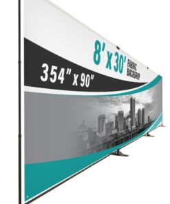 8' x 30' Fabric Backdrop